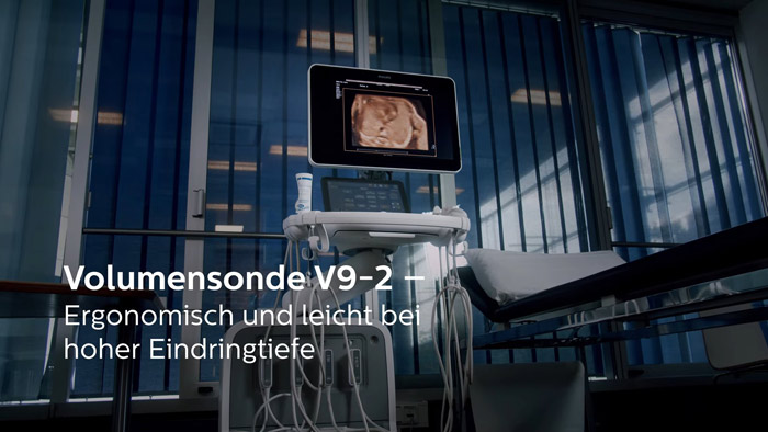 2D- und 3D-Daten erfassen mit der Volumensonde V9-2
