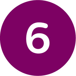 6&nbsp;Kreissymbol