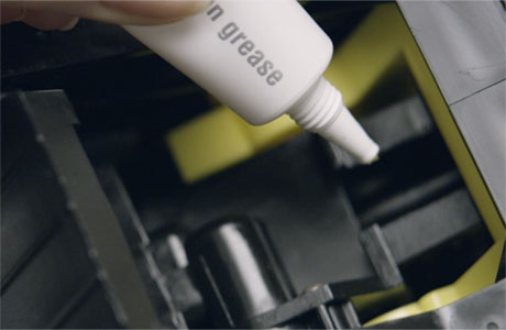 Schmierung der Br&uuml;hgruppe