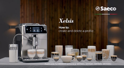 Saeco Espressomaschine &ndash; Mahlgradeinstellungen