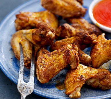 Knusprige und zarte H&auml;hnchenfl&uuml;gel