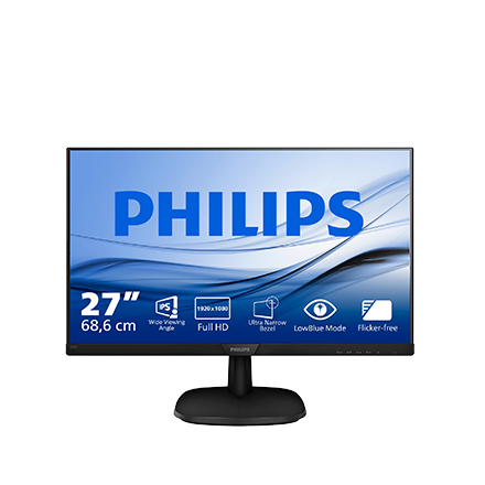 273V7QJAB philips monitor infoscreen image