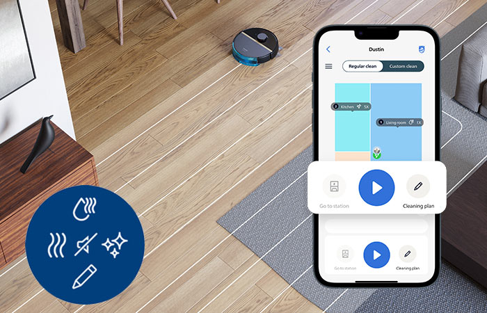 Reinigt, w&auml;hrend Sie unterwegs sind