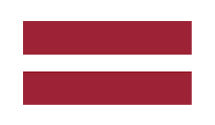 Lettland-Flagge