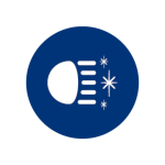 Symbol f&uuml;r Lichtleistung