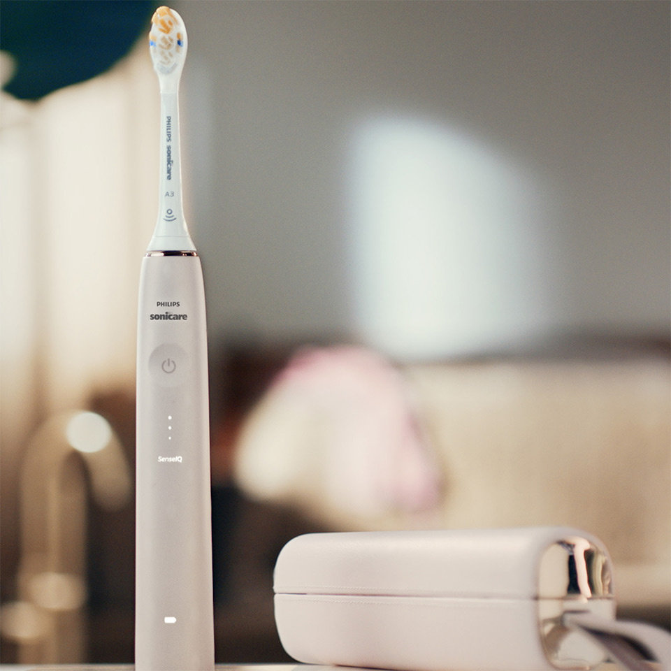 Nahaufnahme des B&uuml;rstenkopfes