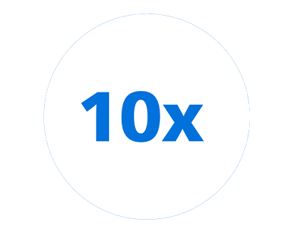 10 x - Symbol