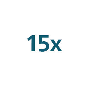 10&nbsp;x - Symbol