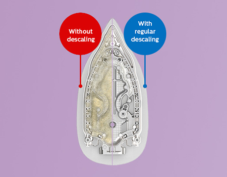 Tank eines B&uuml;geleisens sauber machen