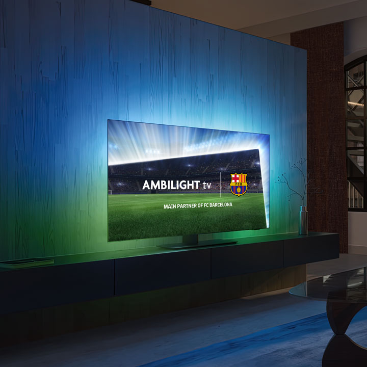FC Barcelona-Spiele mit Ambilight&nbsp;TVs