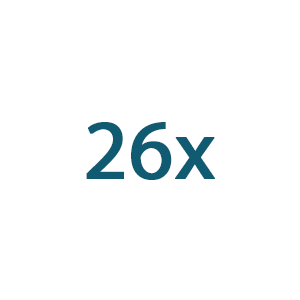 26 x - Symbol