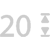 Symbol: 20&nbsp;einstellbare Schnittl&auml;ngen